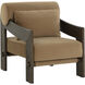 Reizo Distressed Brown / Kona Camel Lounge Chair